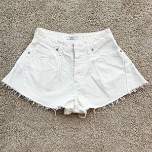 Forever 21 White Denim Women's Shorts Size 24